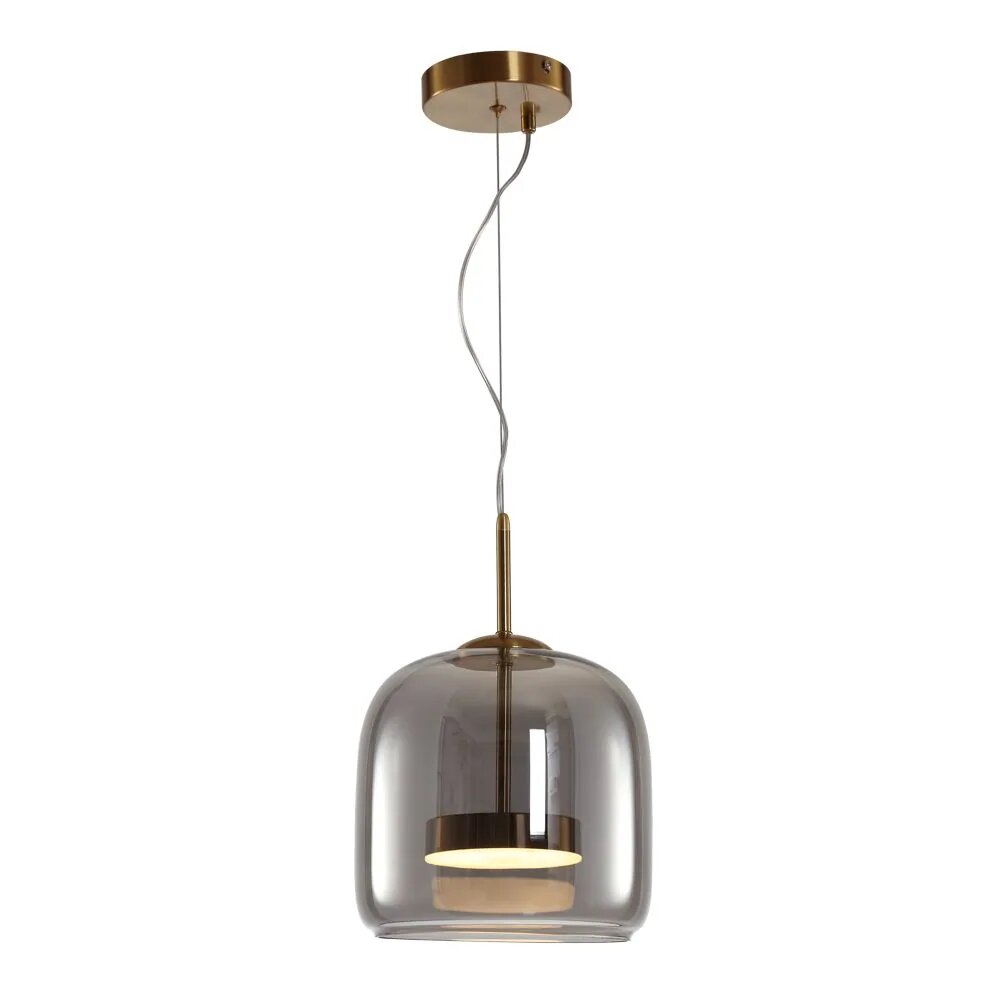 Подвесной светильник ArteLamp PADOVA A2404SP-23SM, LED, 12 Вт, металл, серый