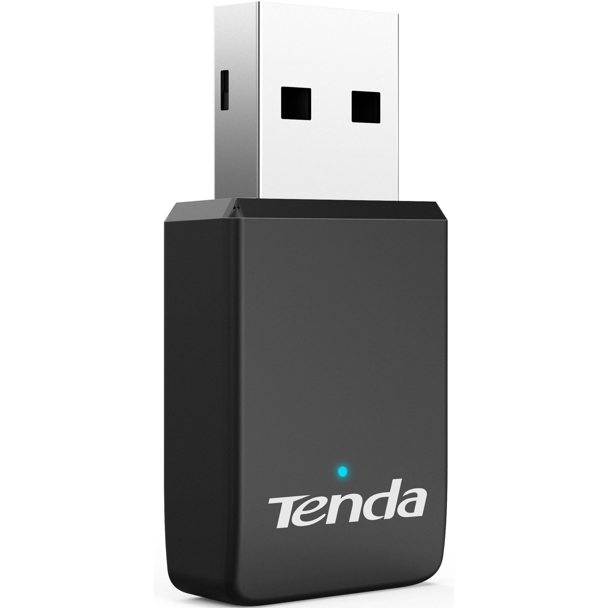 Сетевой адаптер Wi-Fi Tenda WiFi Adapter USB U9 (USB2.0, WLAN 650Mbps, 802.11ac) 1x int Antenna — фото 1