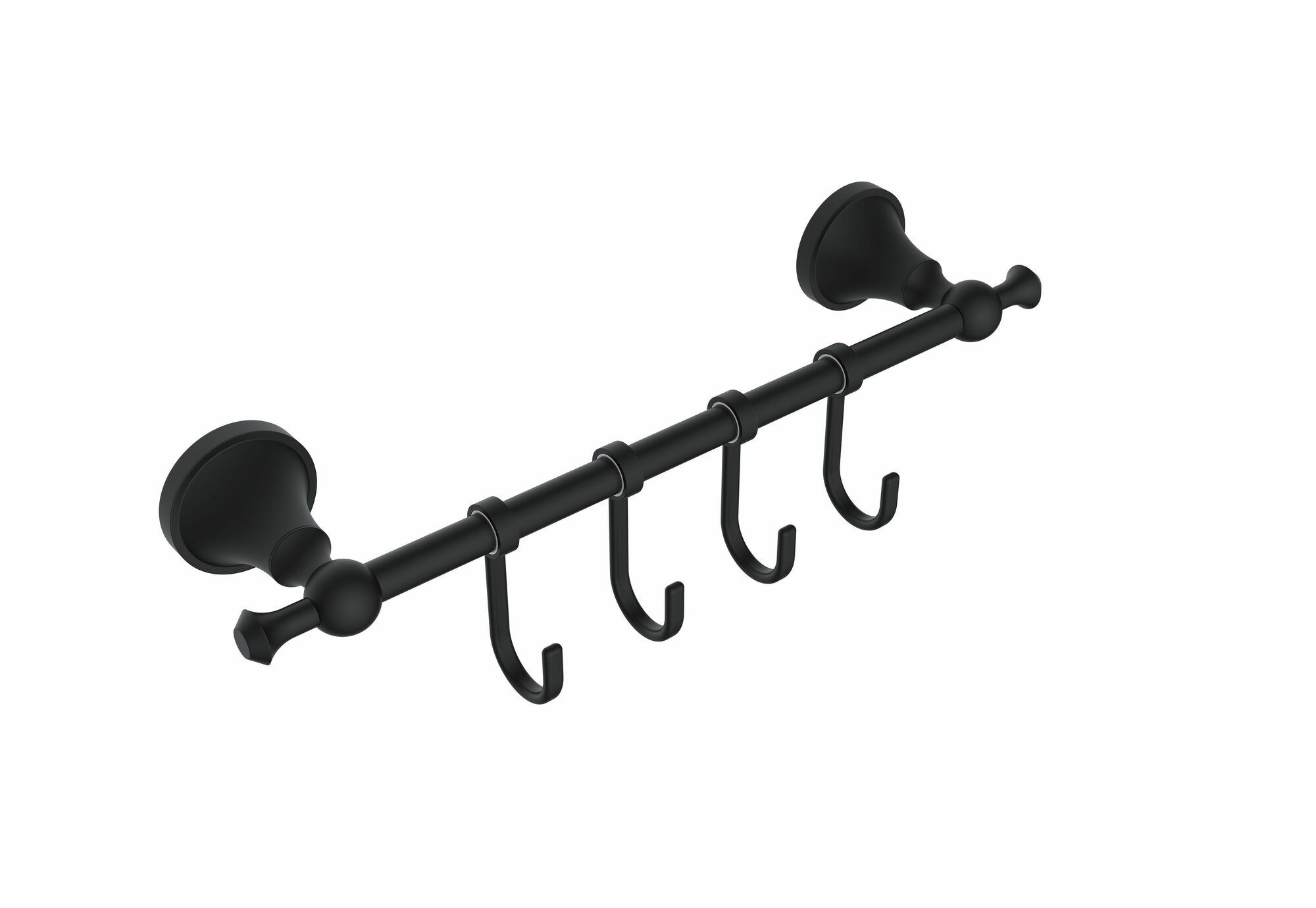 Держатель для полотенец, одежды Diadonna D8014-4BL крючки для ванной и кухни, вешалка/ крючок для ванной