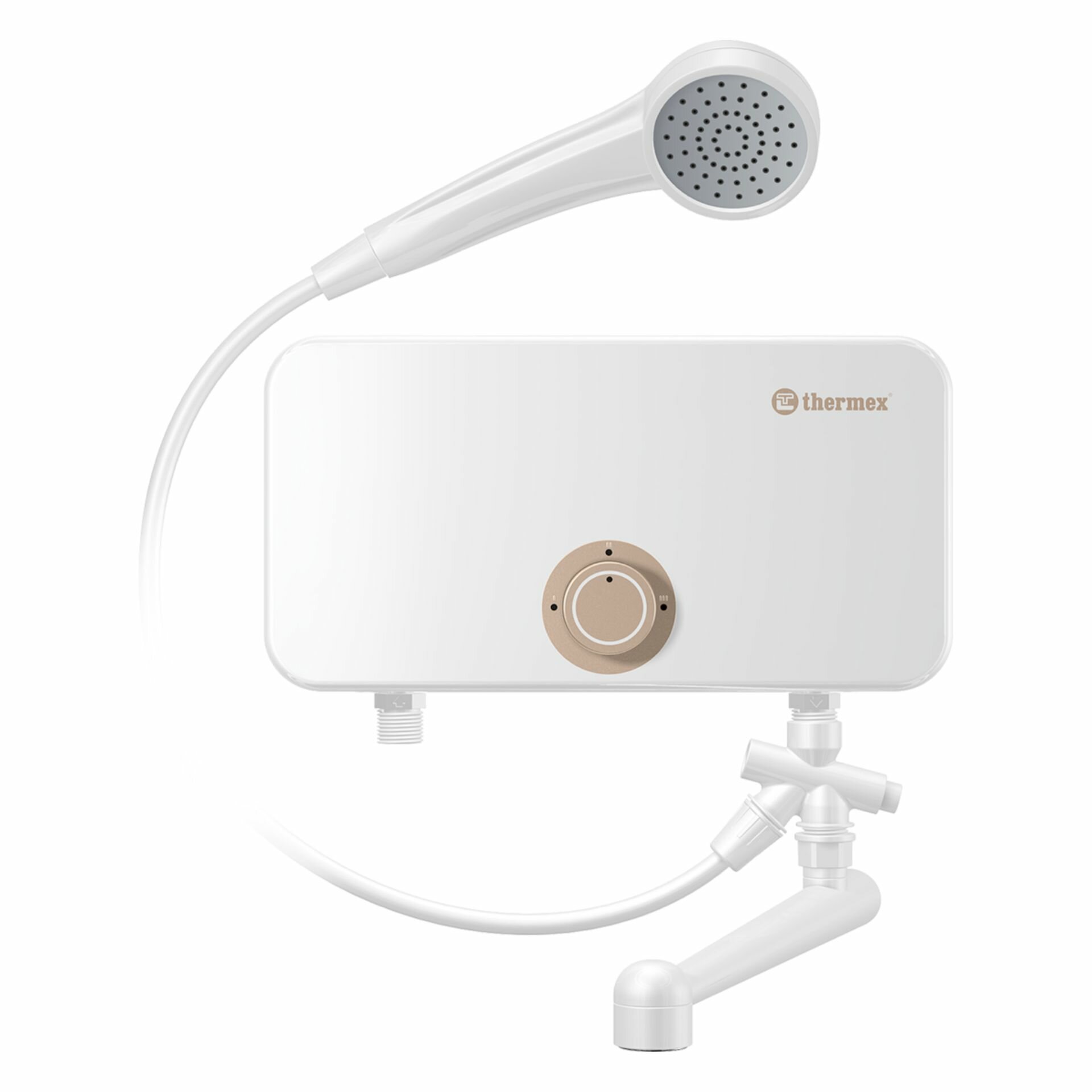 Водонагреватель проточный THERMEX Oscar 3500 душ + кран