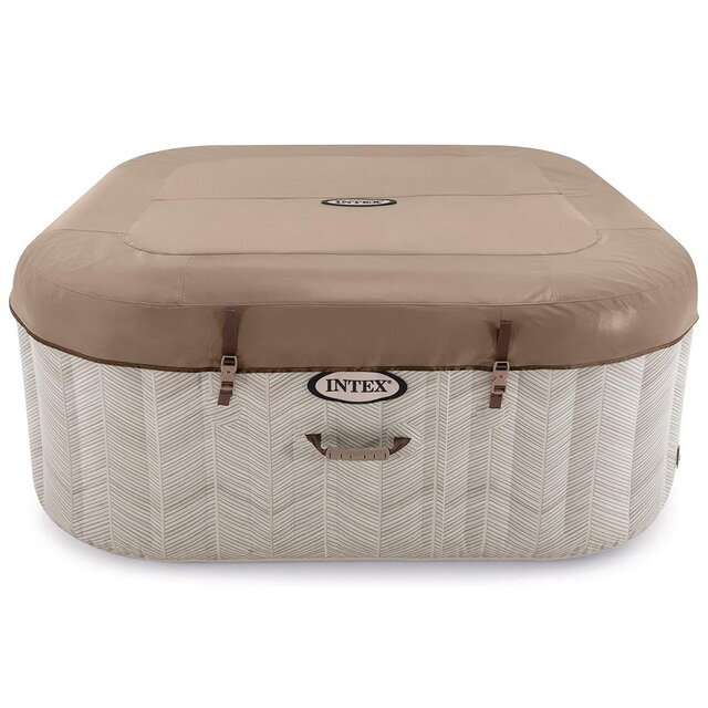 Изображение Надувной бассейн-джакузи Intex 28472 Chevron Deluxe 195*71 см, аэромассаж