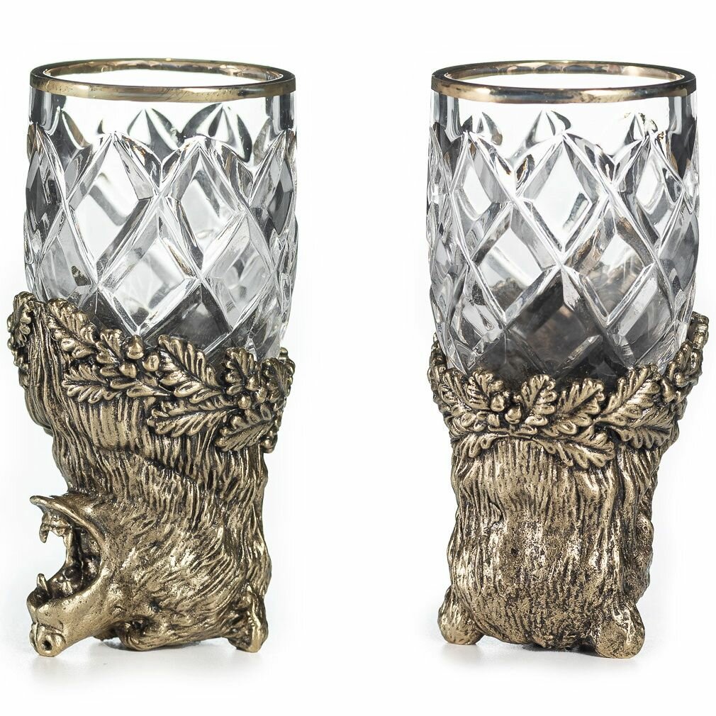 Чарка-мини Могучий Медведь в картонной коробке — фото 1