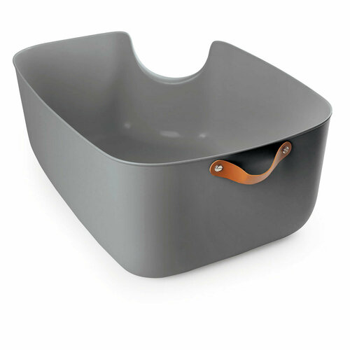Лоток для кошек прямоугольный Triol "Сканди" (совок в комплекте), 55х39х22см, серия Hygiene