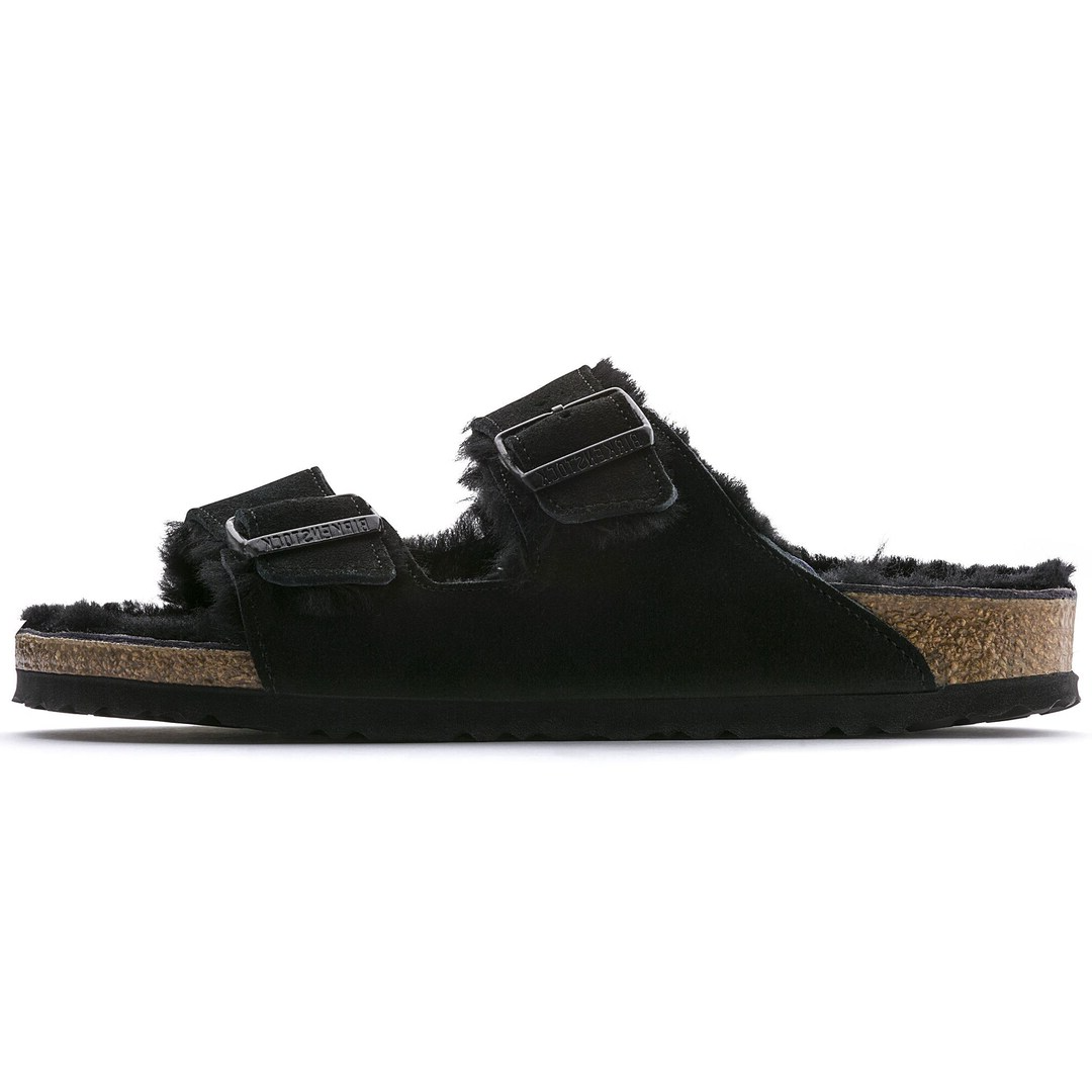 Босоножки Birkenstock, размер 44, черный/черный