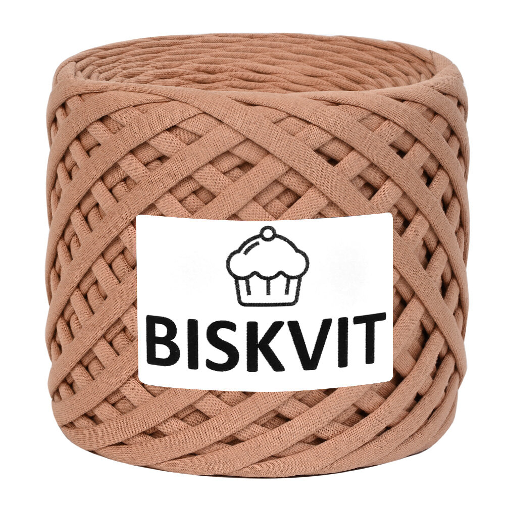 Нить вязальная Biskvit Biskvit, 100 % хлопок, 300 г, 100 м, печенье