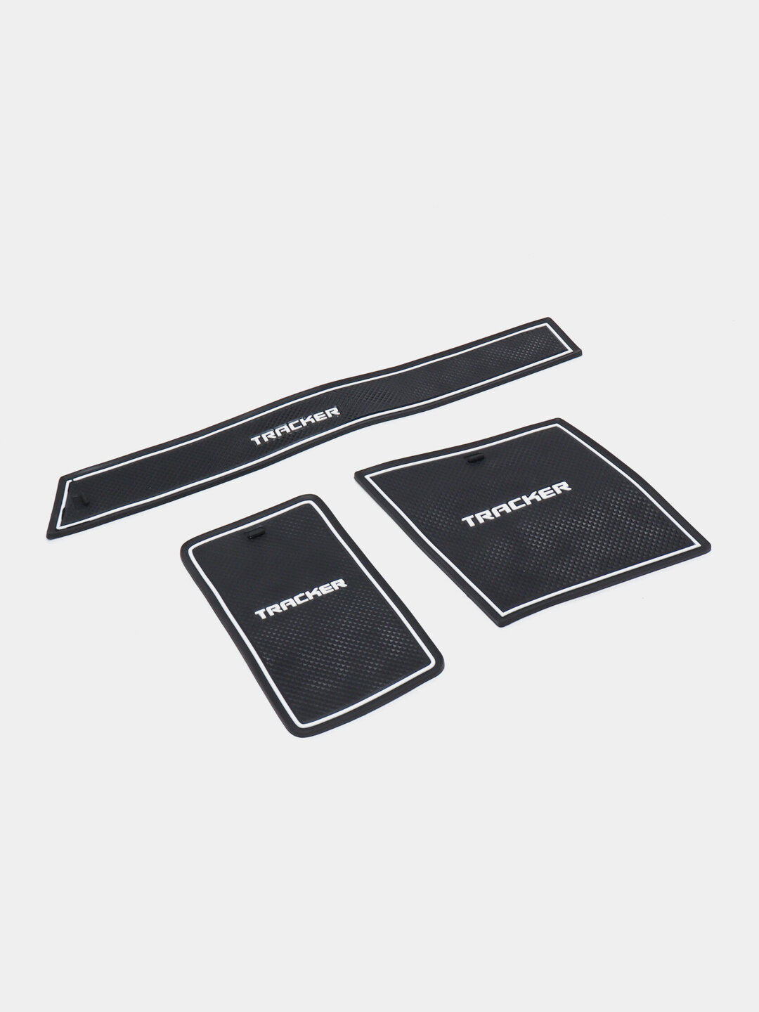 Коврики резинки, вставки на торпеду автомобиля Tracker 2 противоскользящие — фото 1