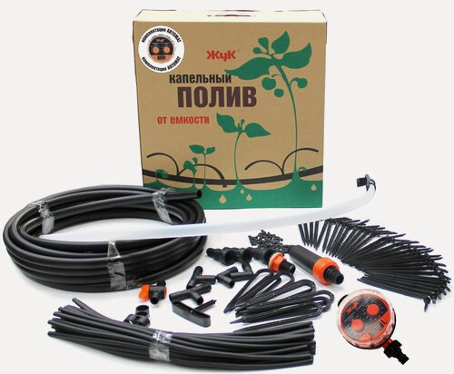 Изображение товара Система капельного полива Жук 30 растений от емкости с таймером