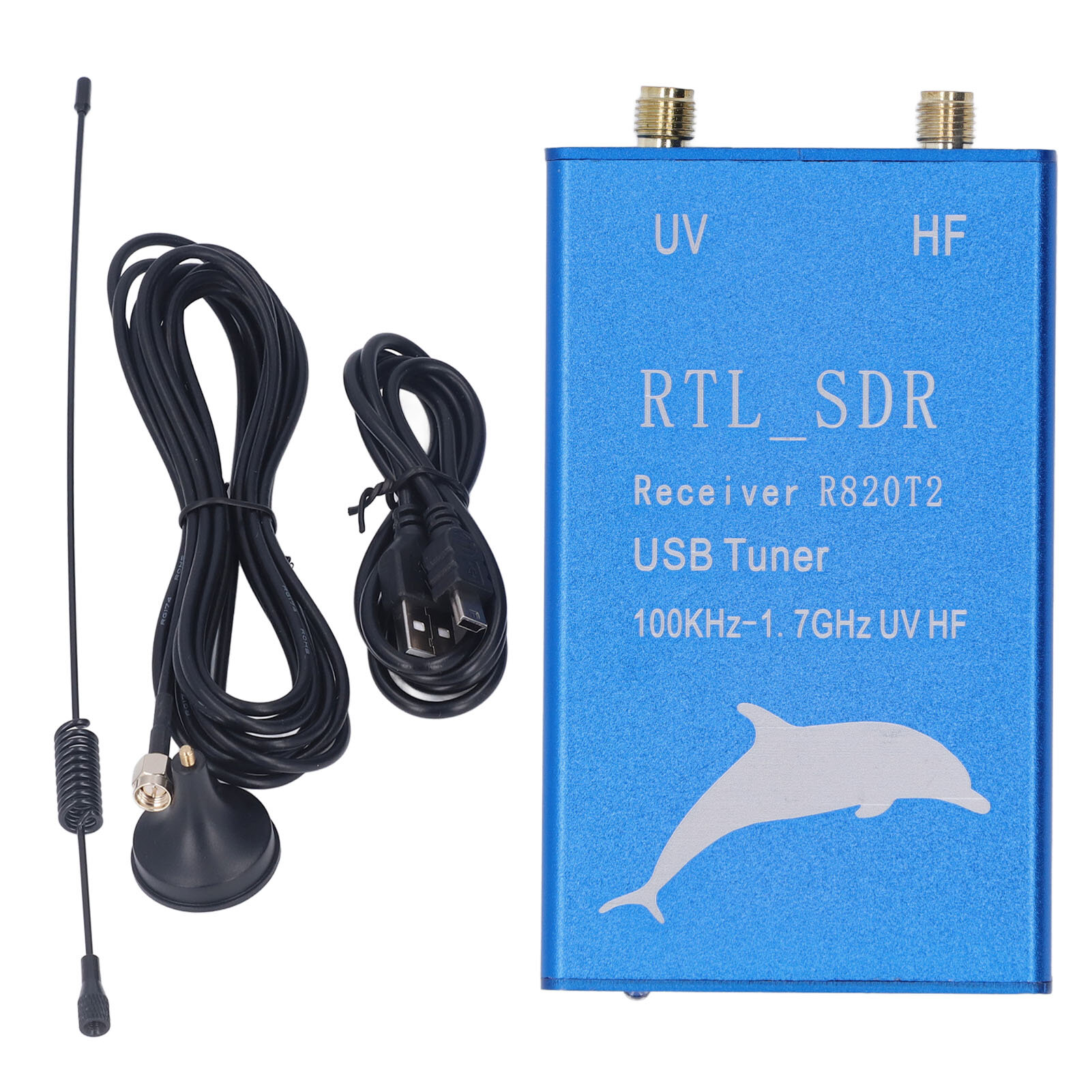 SDR тюнер RTL2832U R820T2 100кГц-1.7ГГц
