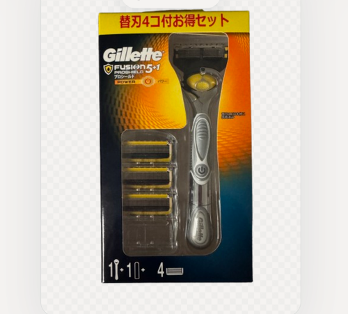 Изображение товара Бритвенный станок Gillette Fusion Proshield Power + 4 кассета. Япония.