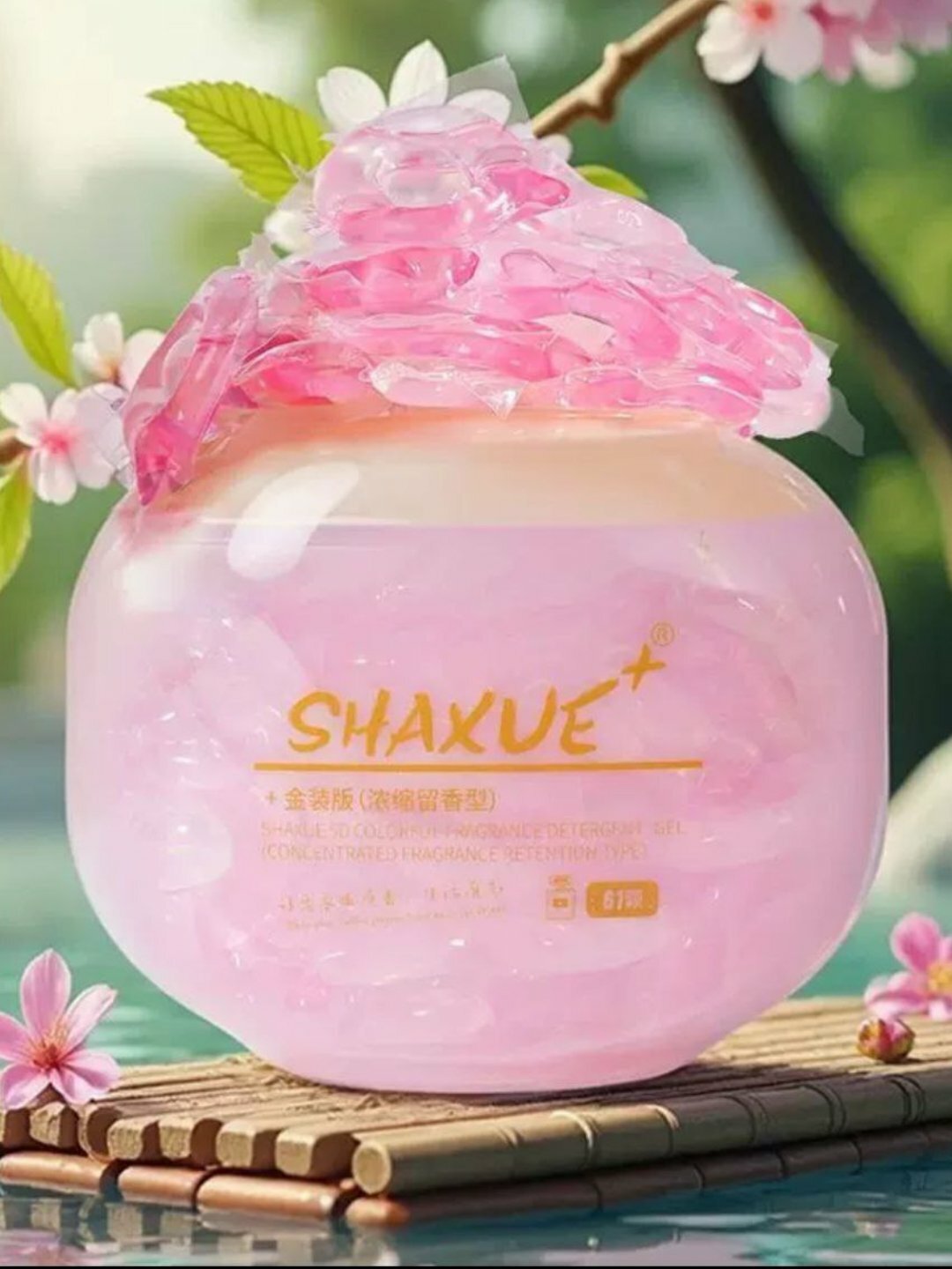 Капсула для отбеливания белья, ароматизированный кондиционер, порошок Shaxue