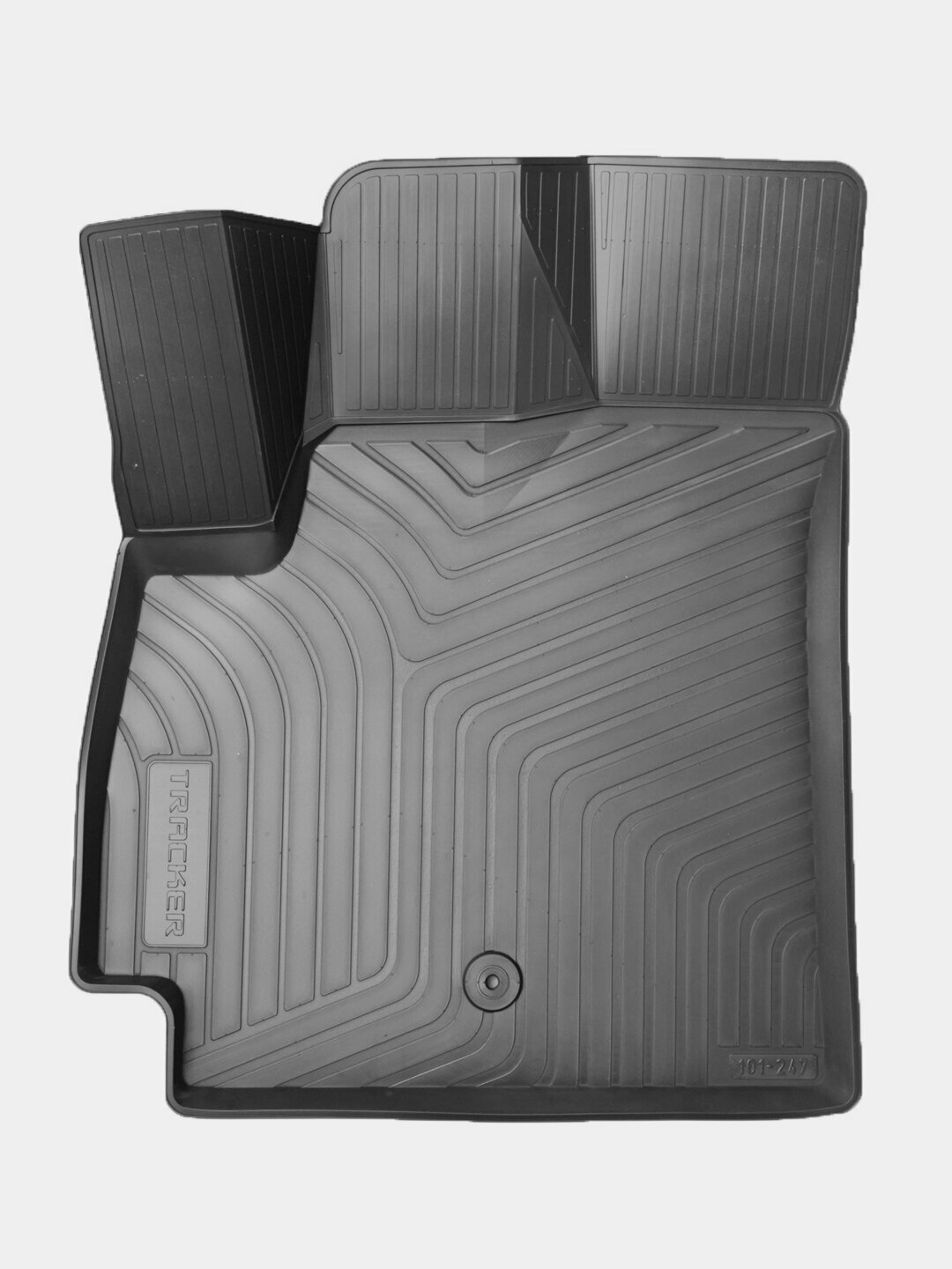 Коврики салона Poliplast Chevrolet Tracker, для салона, с бортиками — фото 1