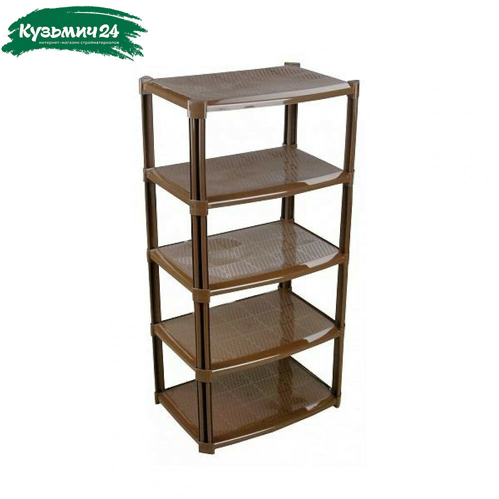 Этажерка для обуви Эконом 5 полок 51х35х100,8 см Альтернатива М2446