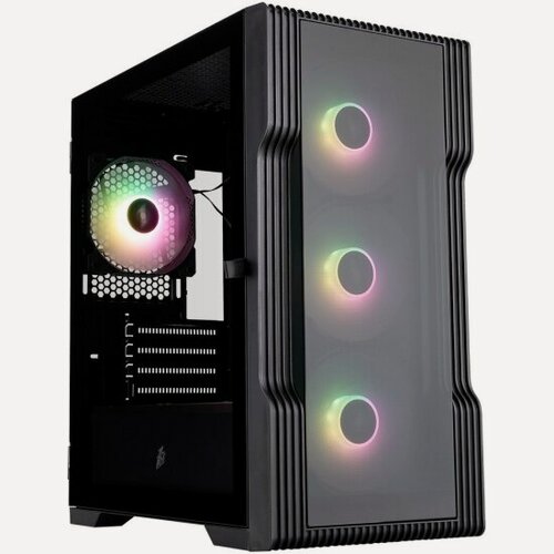 Изображение товара Корпус 1STPLAYER TRILOBITE T3-G ARGB, черный (T3-G-BK-4F7)