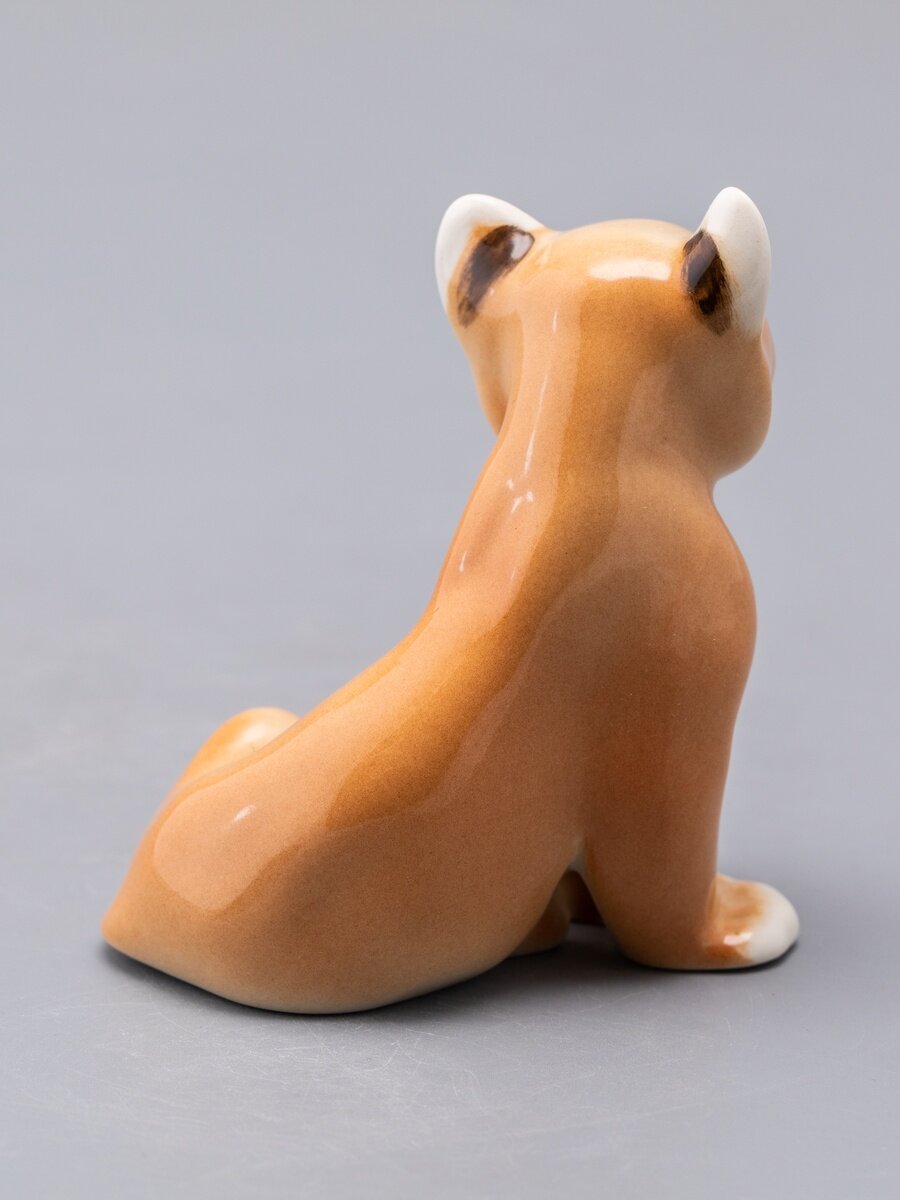 Фарфоровая скульптура Львенок (большой) Императорский фарфоровый завод — фото 1