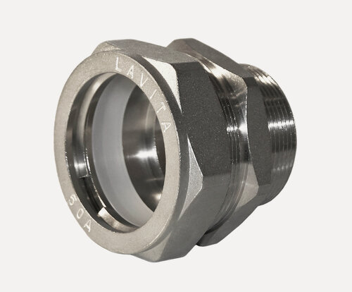 Изображение товара Муфта 50*2" Lavita наружная резьба для гофрированной трубы из нержавеющей стали