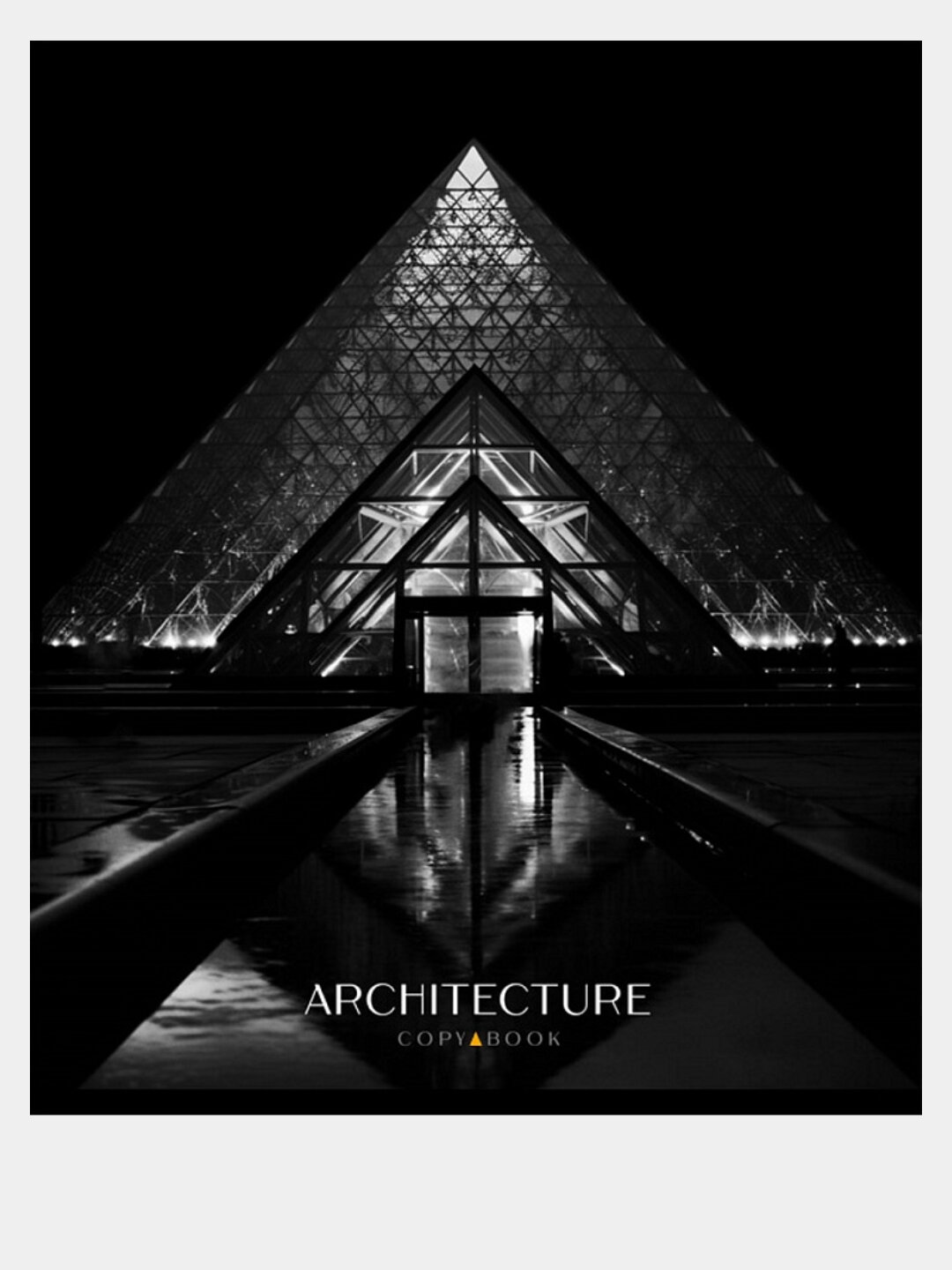 Тетрадь А5, 48л, клетка, город В чёрно-белом, 5шт — фото 1