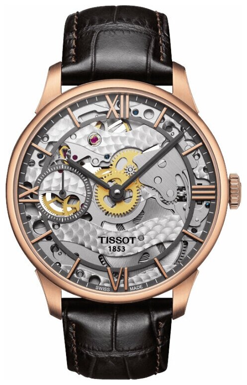 Наручные часы TISSOT T-Classic, серебряный, золотой