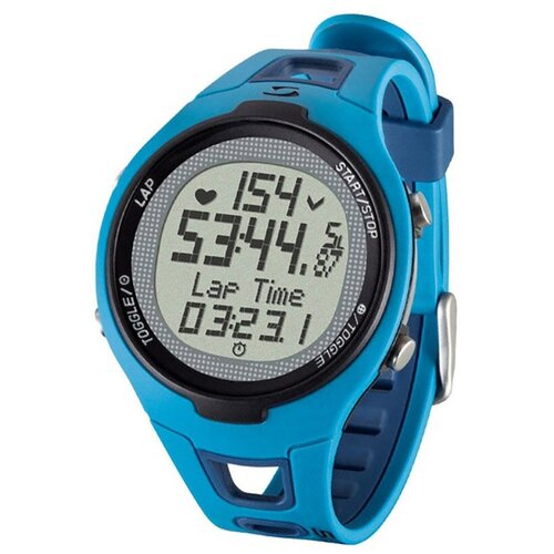 фото Аксессуар sigma спортивные часы-пульсометр sigma, pc 15.11, 21517,мятный всесезонный one синий