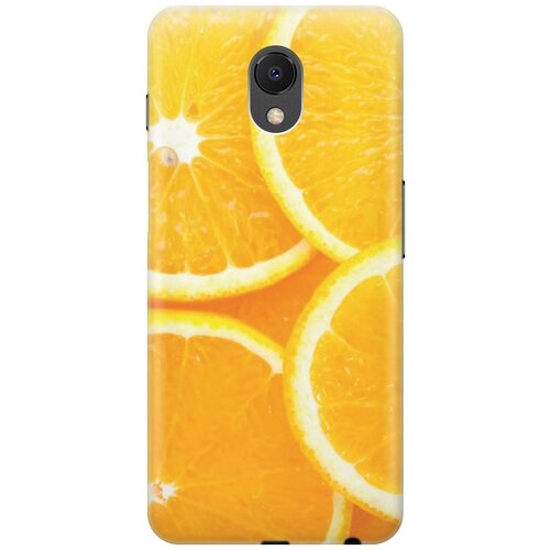 фото Cиликоновый чехол на meizu m6s / мейзу м6 эс с принтом "апельсины" gosso