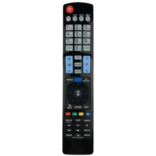 Пульт дистанционного управления LG AKB73756559 ic SMART LCD TV (HLG383)