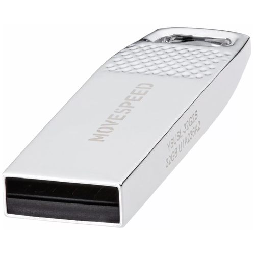 USB Flash Drive 32Gb - Move Speed YSUSL Silver Metal YSUSL-32G2S