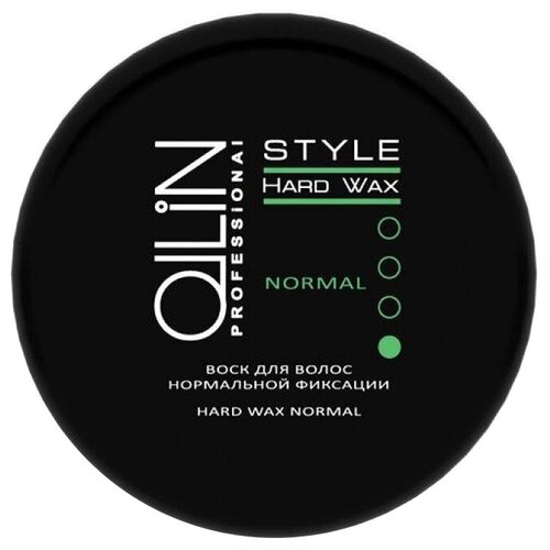 OLLIN Professional Воск Style Hard Wax Normal, слабая фиксация, 250 мл воск для укладки волос ollin professional матовый воск для волос сильной фиксации ollin style