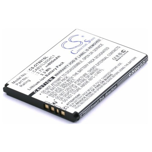 фото Аккумулятор для телефонов alcatel one touch 282, 720, 813, 813d cameron sino