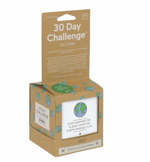 Настольная игра Doiy 30 Day Challenge Go green