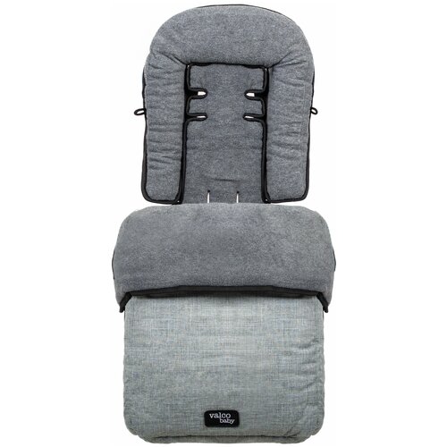 Valco Baby Накидка на ноги Snug Footmuff, Grey marle конверты для новорожденных valco baby демисезонный конверт snug флис