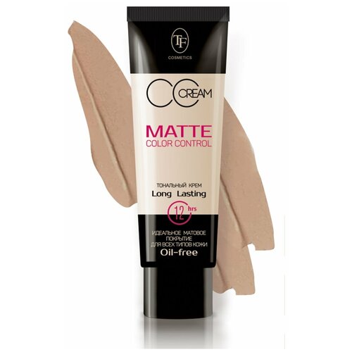 TF Cosmetics CC крем Matte Color Control, 40 мл/40 г, оттенок: 907 ванильно-розовый tf cosmetics cc крем matte color control 40 мл оттенок 902 слоновая кость