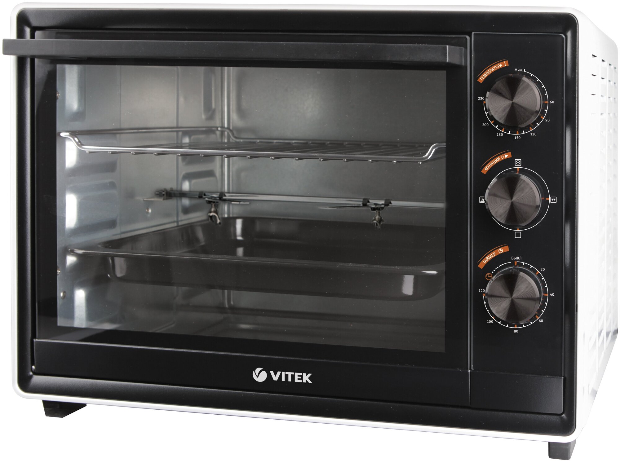 Мини-печь VITEK VT-2490 W, белый