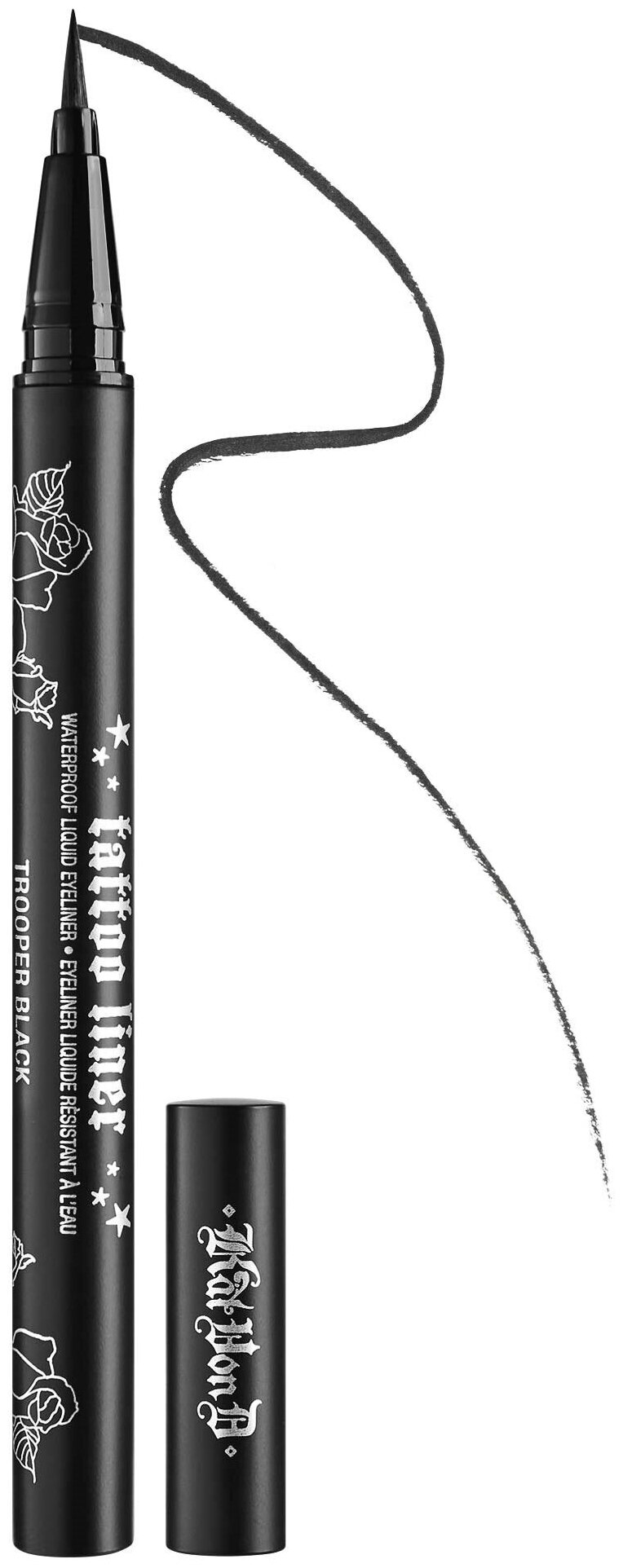 Водостойкая подводка KVD Beauty - Tattoo Liner (Trooper Black)