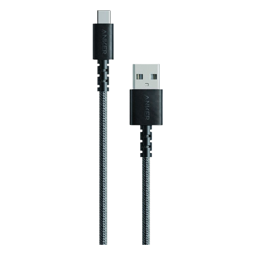 Кабель ANKER PowerLine Select+ USB - USB Type-C (A8022), 0.9 м, черный кабель anker powerline select usb usb type c a8022 0 9 м черный