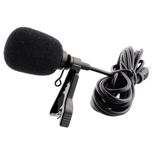 Микрофон CANDC DC-C6, универсальный кардиоидный, Jack 3.5mm, черный