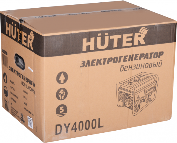 Бензиновый генератор Huter DY4000L 64/1/21 Huter - фотография № 6