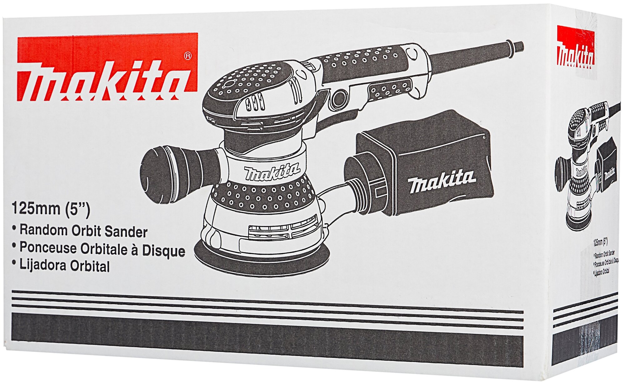 Эксцентриковая шлифмашина Makita BO5041K 300 Вт - фото №6