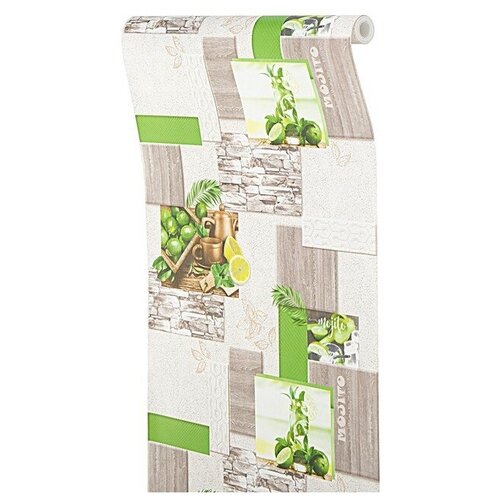 Обои моющиеся на бумажной основе Мохито С3В-765Ф-05 053х1005м 522₽