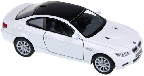 Легковой автомобиль Kinsmart BMW M3 Coupe (KT5348W) 1:36, 13 см, белый