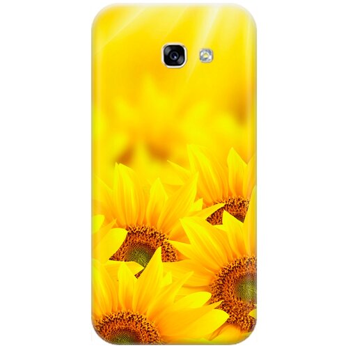фото Re:pa накладка transparent для samsung galaxy a5 (2017) с принтом "подсолнухи"