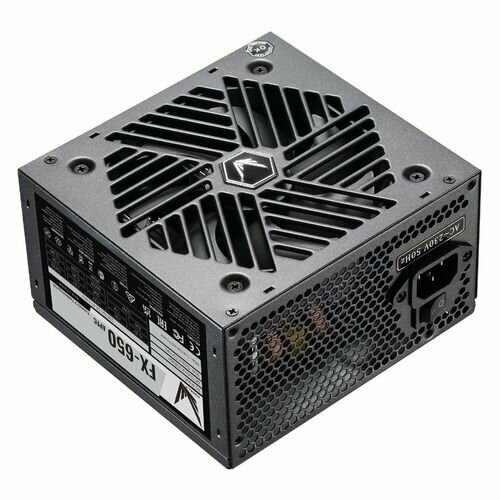 Блок питания Formula FX-650, 650Вт, 120мм, черный, retail вентилятор aerocool orbit 120мм 14 1db 1200rpm 3 pin molex подсветка rtl