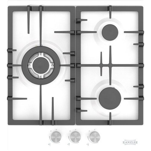 Газовая варочная поверхность Kanzler KM 514 W, белый