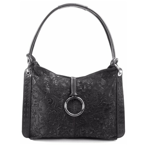 фото Сумка женская итальянская roberta firenze 153 чёрная