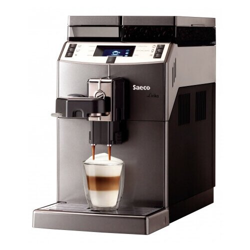 Кофемашина Saeco Lirika One Touch Cappuccino 985101 серебристаячерная 6190000₽