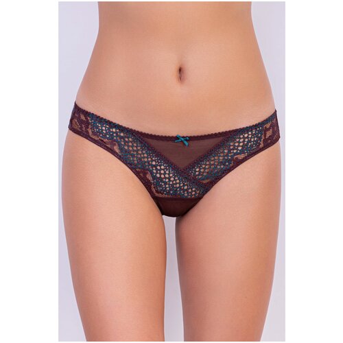 фото Milavitsa трусы тонг низкой посадки непредсказуемая, размер 90, конфитюр
