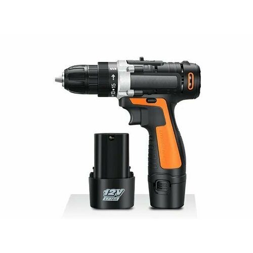 Шуруповерт Razaian strong tools RST-605, От аккумулятора, 12 В, 28 Нм, 2 АКБ