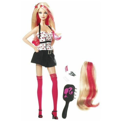Купить Кукла Barbie Top Model Hair Wear (Барби Топ Модель с причёской блондинка), Barbie / Барби