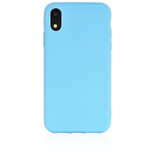 фото Чехол накладка iphone xr 6.1" gurdini soft lux силикон (8) бирюзовый
