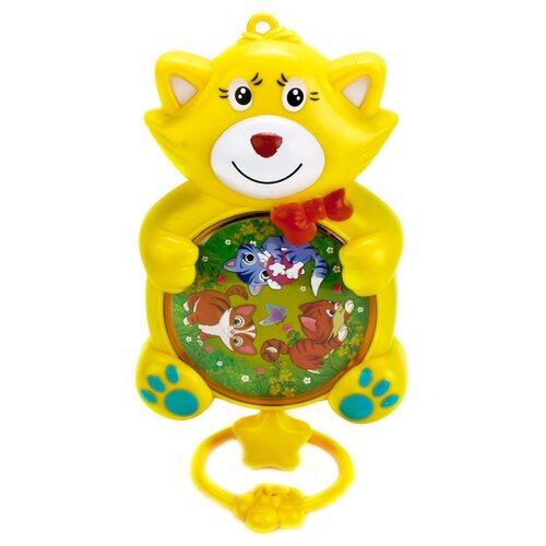 Купить Подвесная игрушка Умка Котик (B1145794-R) желтый, Подвески