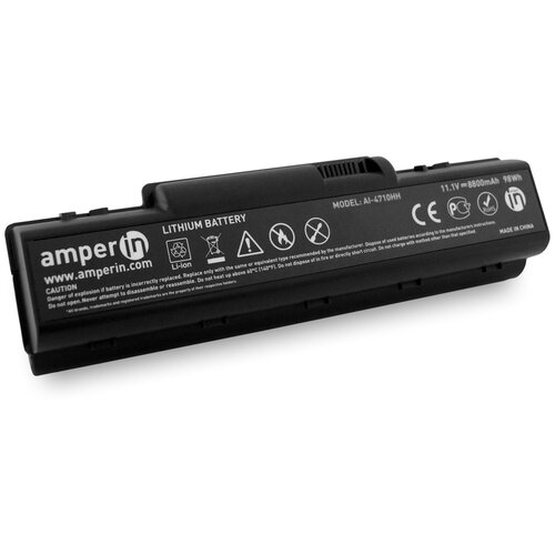 Аккумуляторная батарея Amperin для ноутбука Acer Aspire 2930 11.1V 8800mAh (98Wh) AI-4710HH