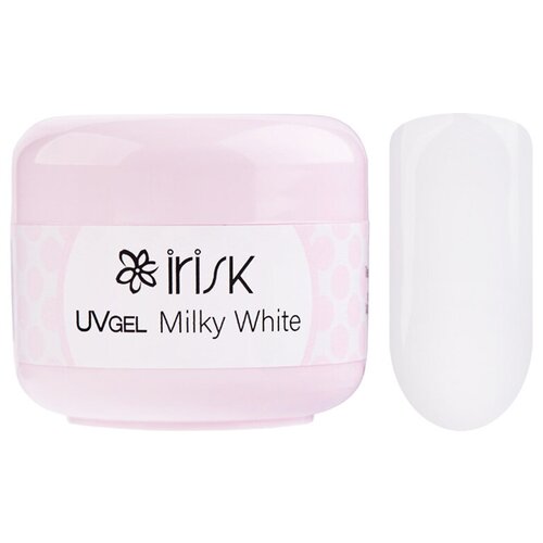 Irisk Professional гель ABC Limited collection, 15 мл, 03 milky white гель для наращивания моделирования ногтей база укрепление milky white молочно белый irisk 15 мл